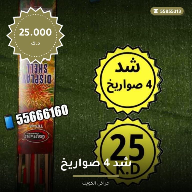 شد 4 صواريخ: السعر والمواصفات الكاملة