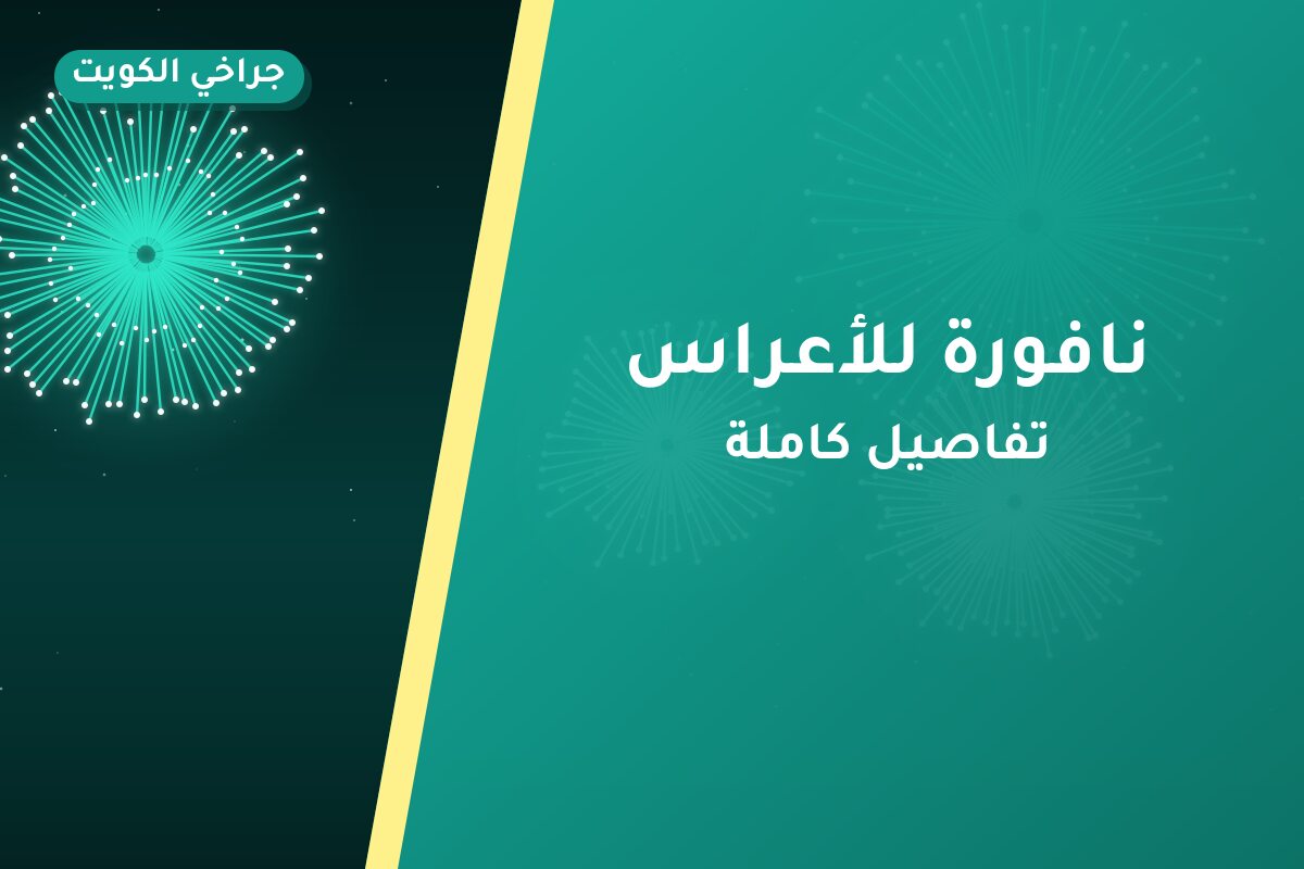نافورة للأعراس في الكويت — السعر والتفاصيل
